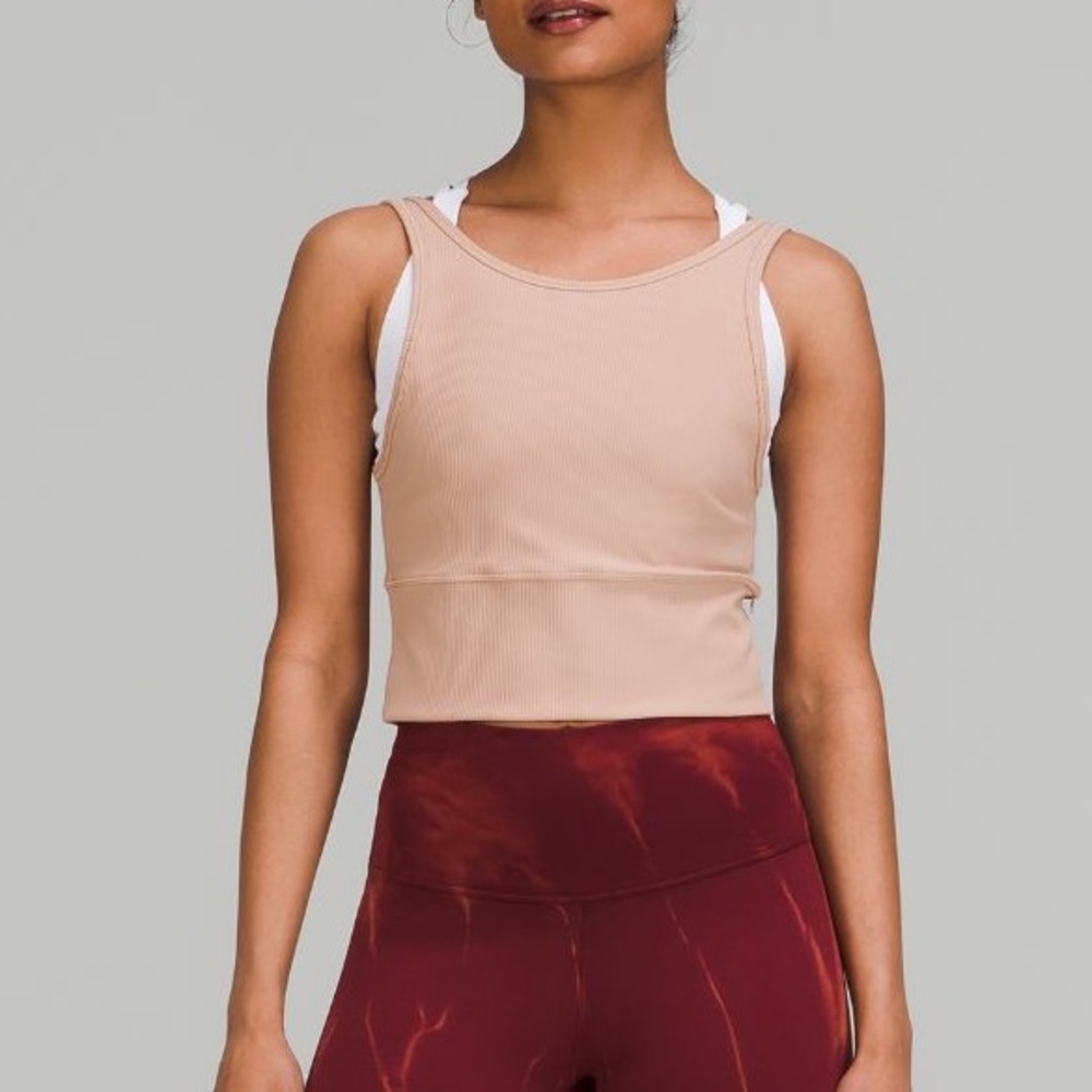 Lululemon pivot tank - DUSTY MUAVE COLOR
